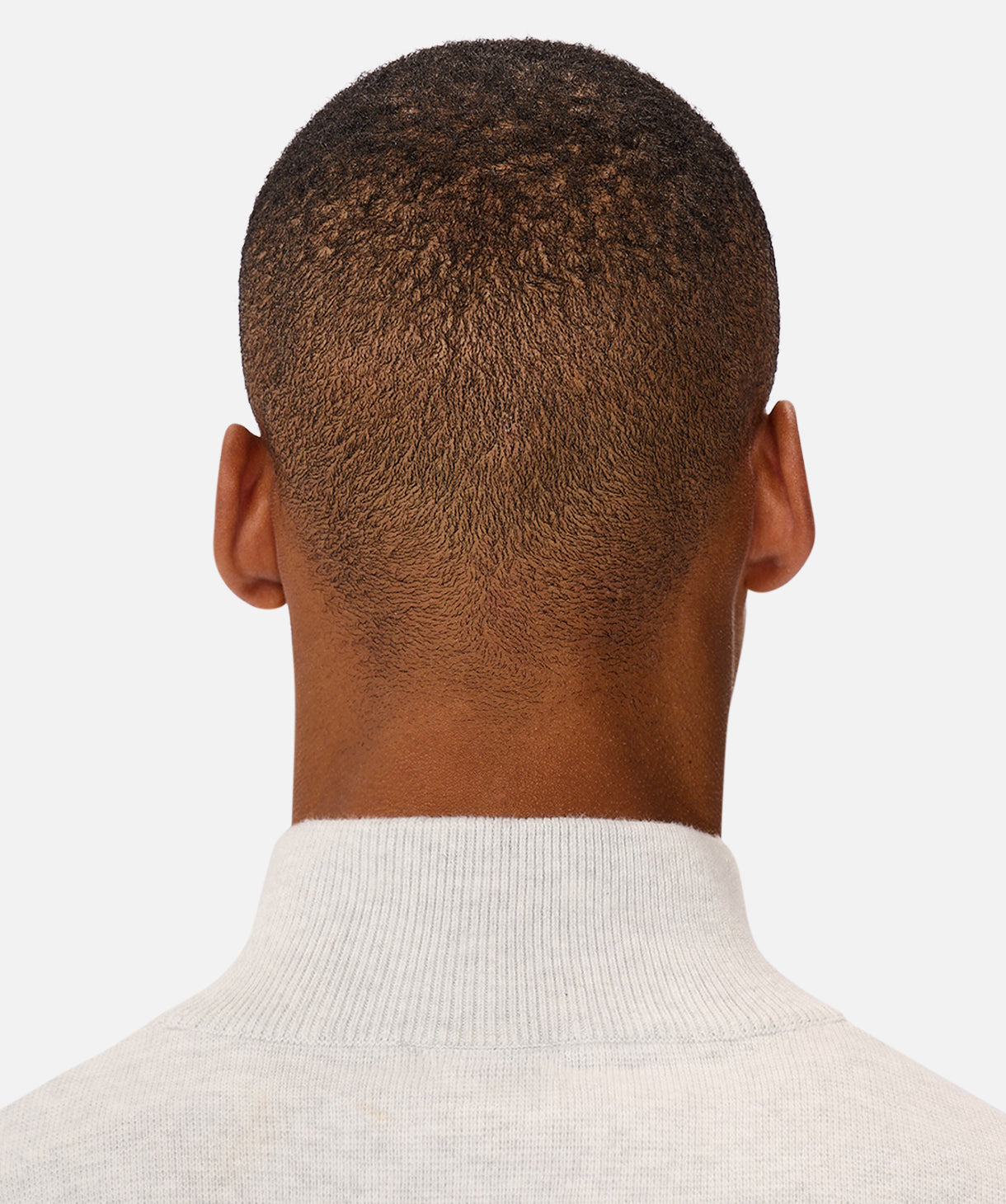 The Lakewood Zip Neck Knit - Snow Marle 24