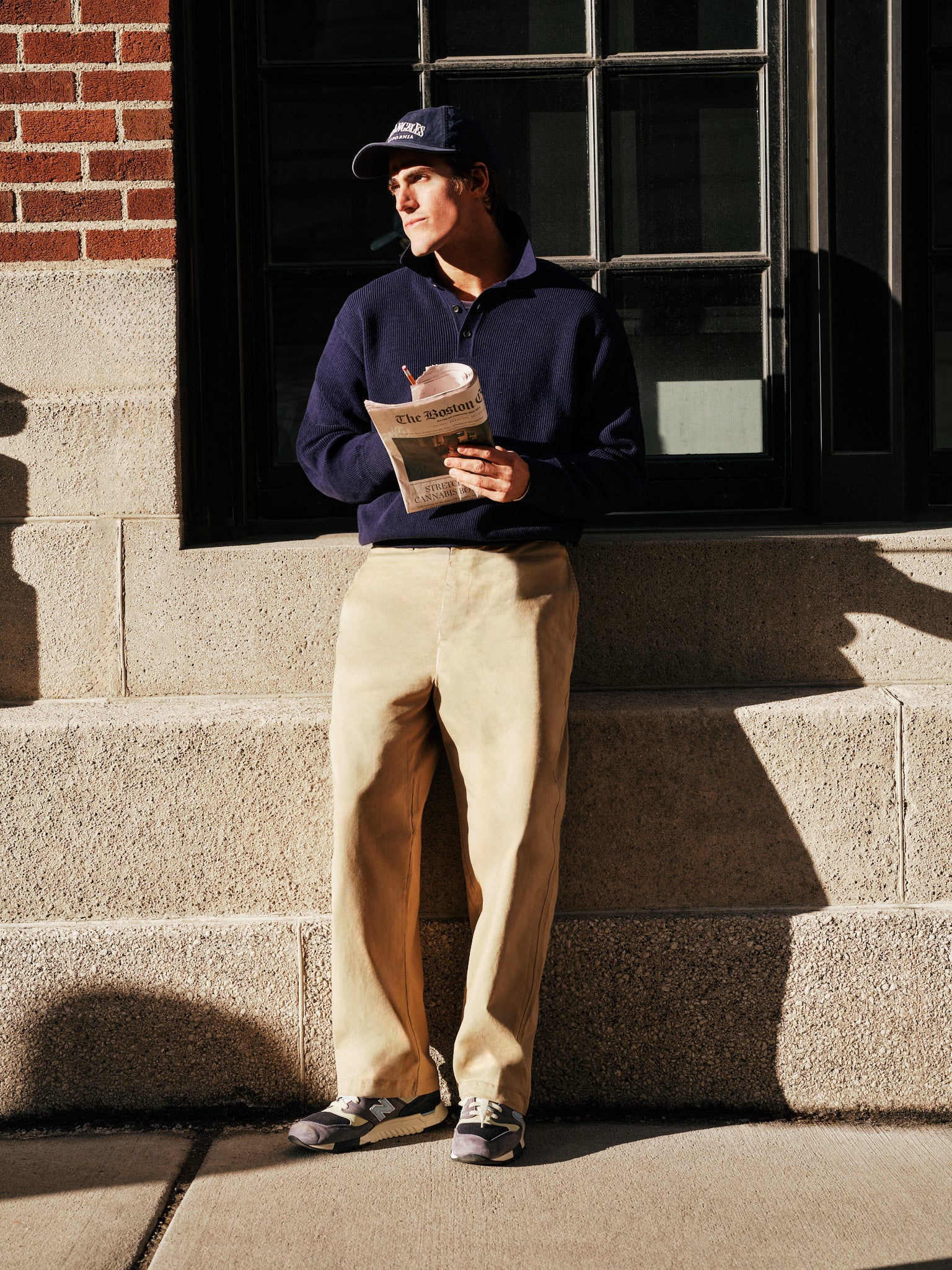 The Hamilton Knitted Polo - Cobalt