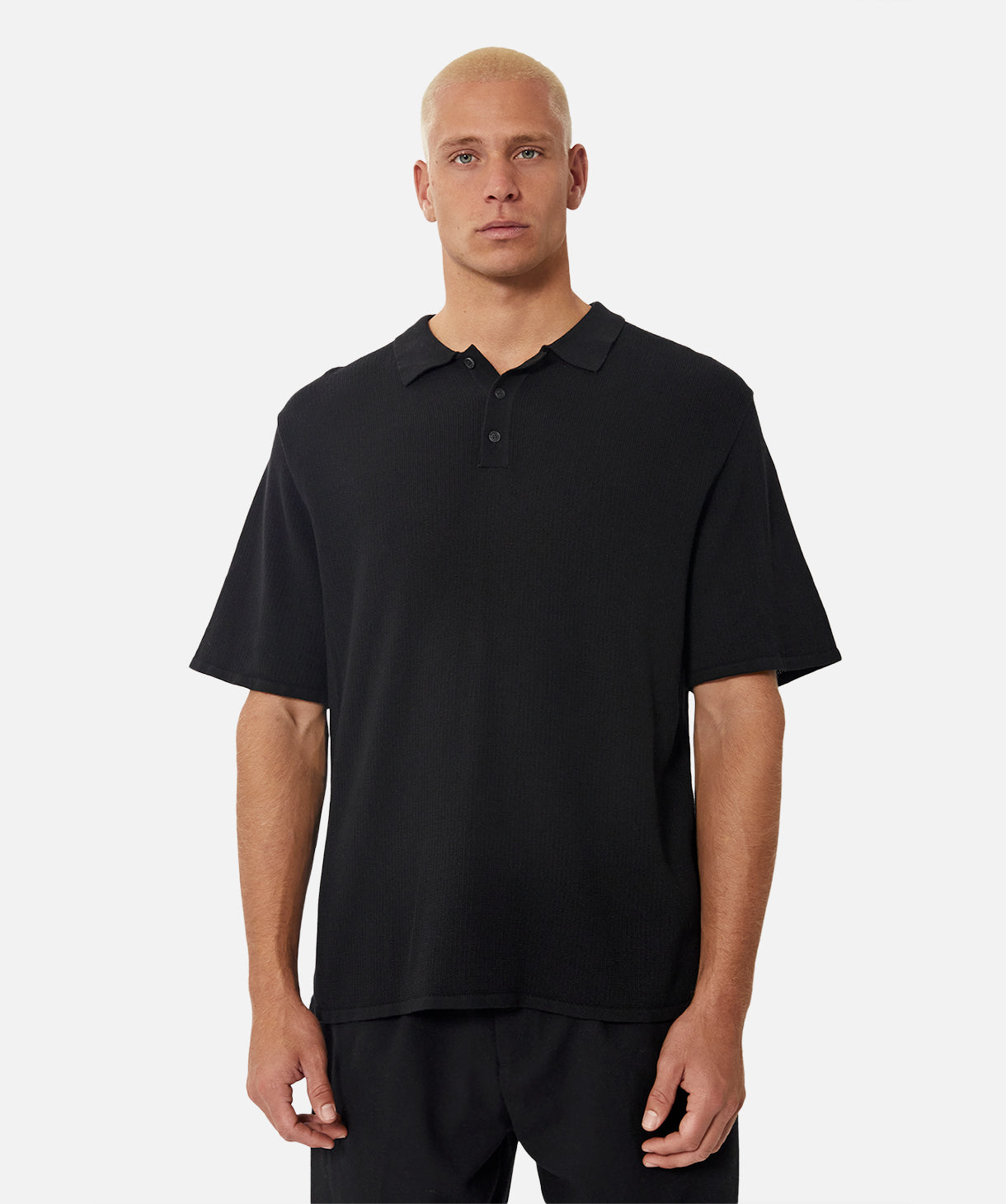 The Barletta Polo - Black – Industrie Clothing Pty Ltd