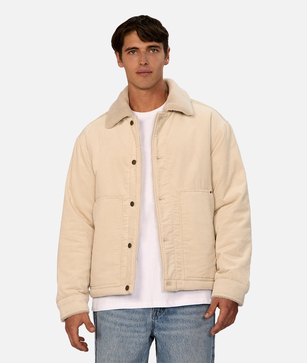 The Sequoia Cord Jacket - Stone – Industrie AU