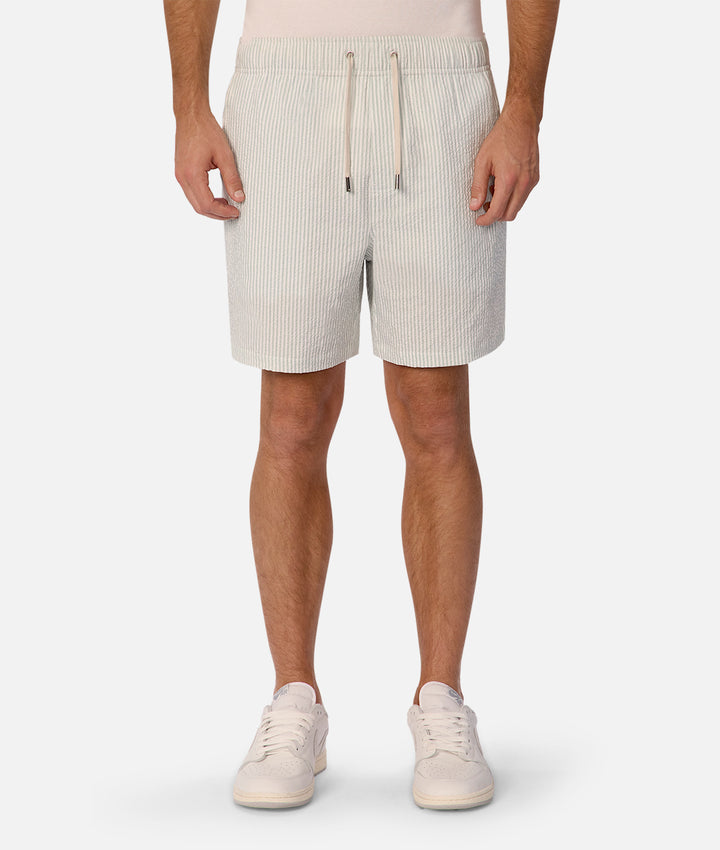 The Coressia Swim Trunk - Dew White