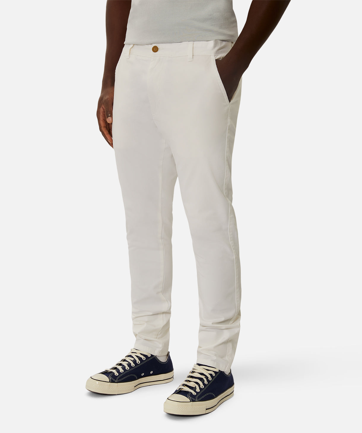 The Cuba Chino Pant Antique White Industrie Clothing Pty Ltd