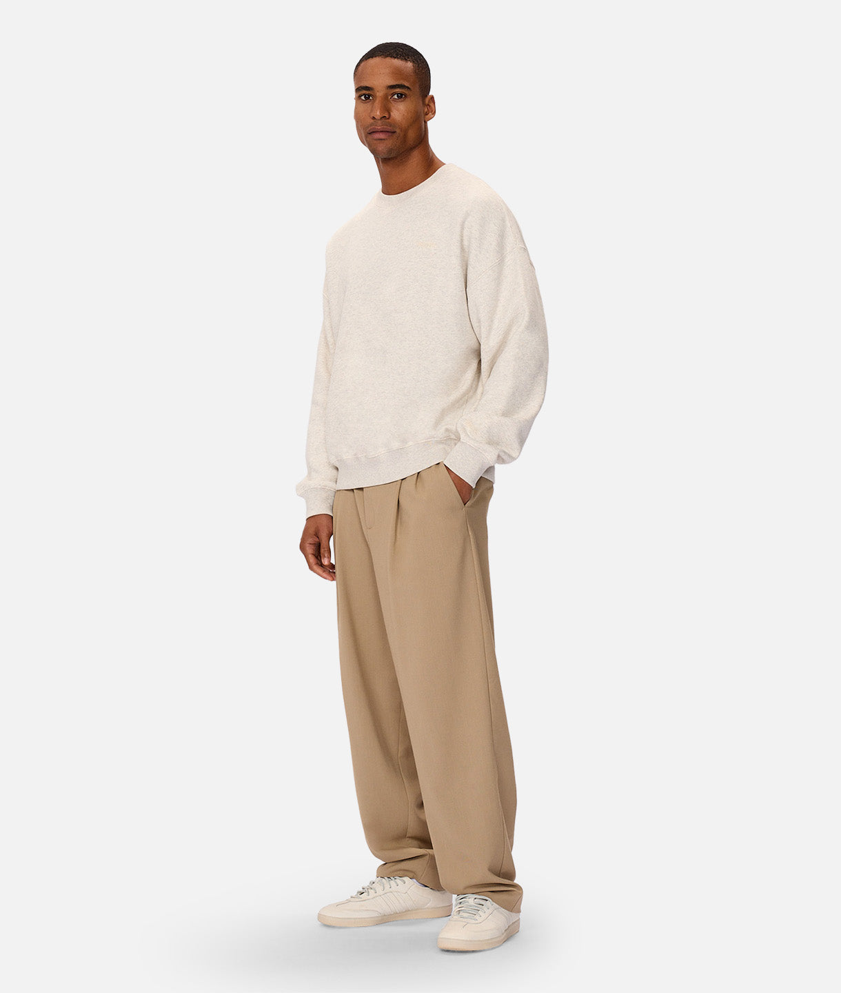 The Del Sur Marle Sweat - Oatmeal