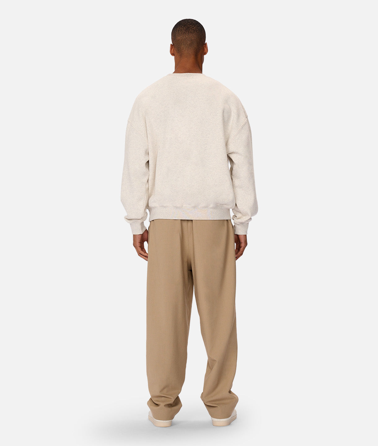 The Del Sur Marle Sweat - Oatmeal