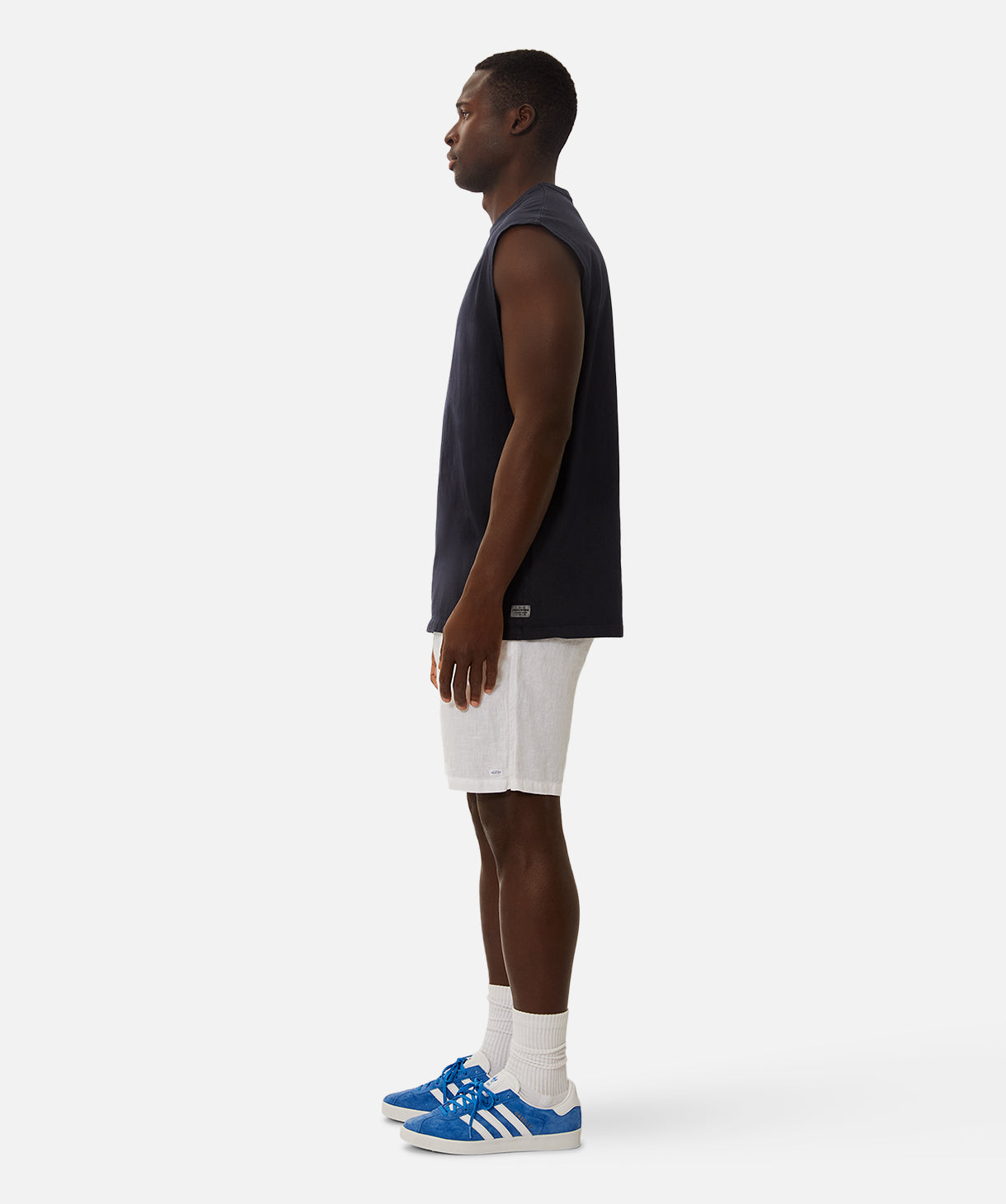 The Del Sur Sleeveless Tee - OD Navy