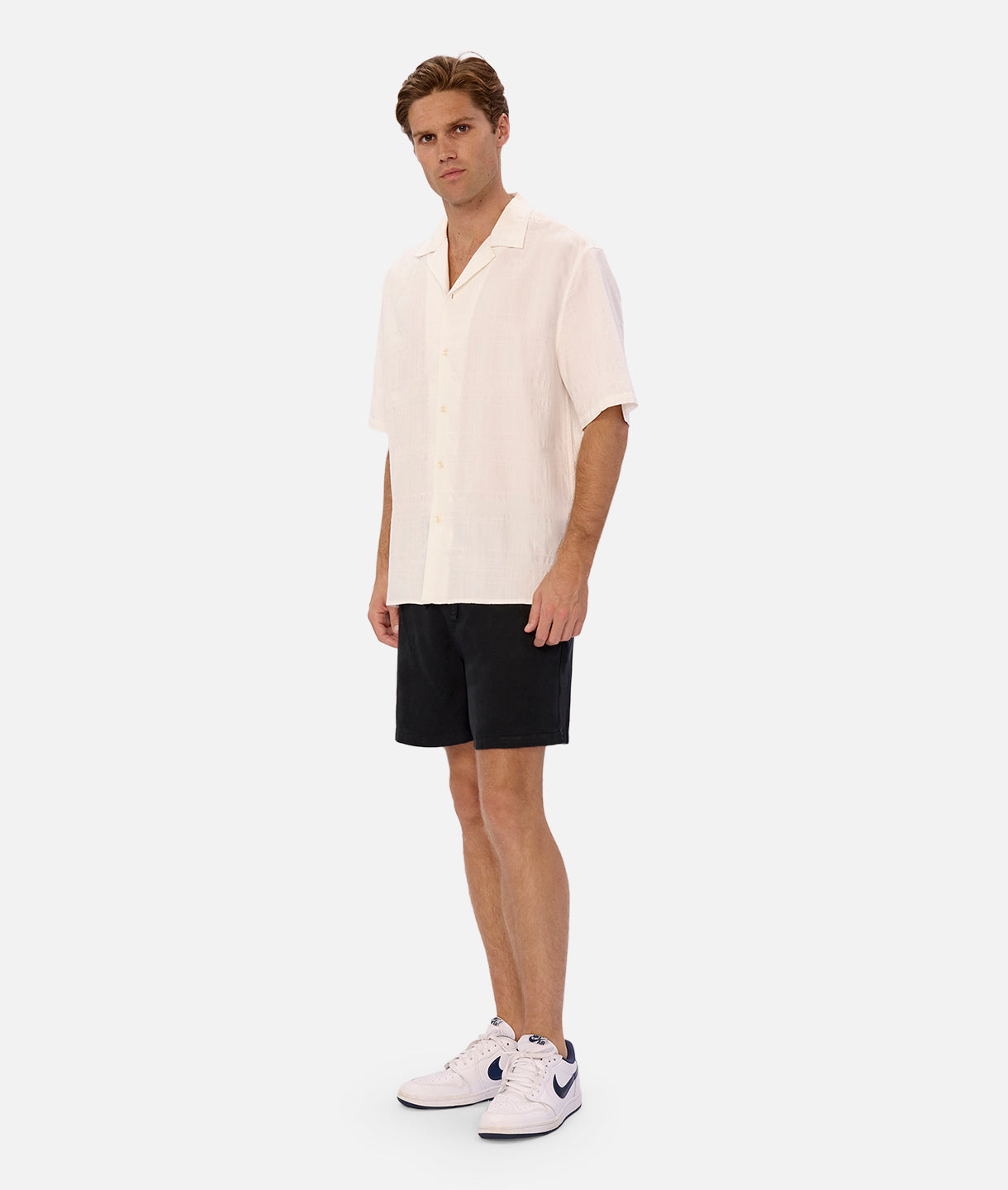 The Dixon S/s Shirt - Off White