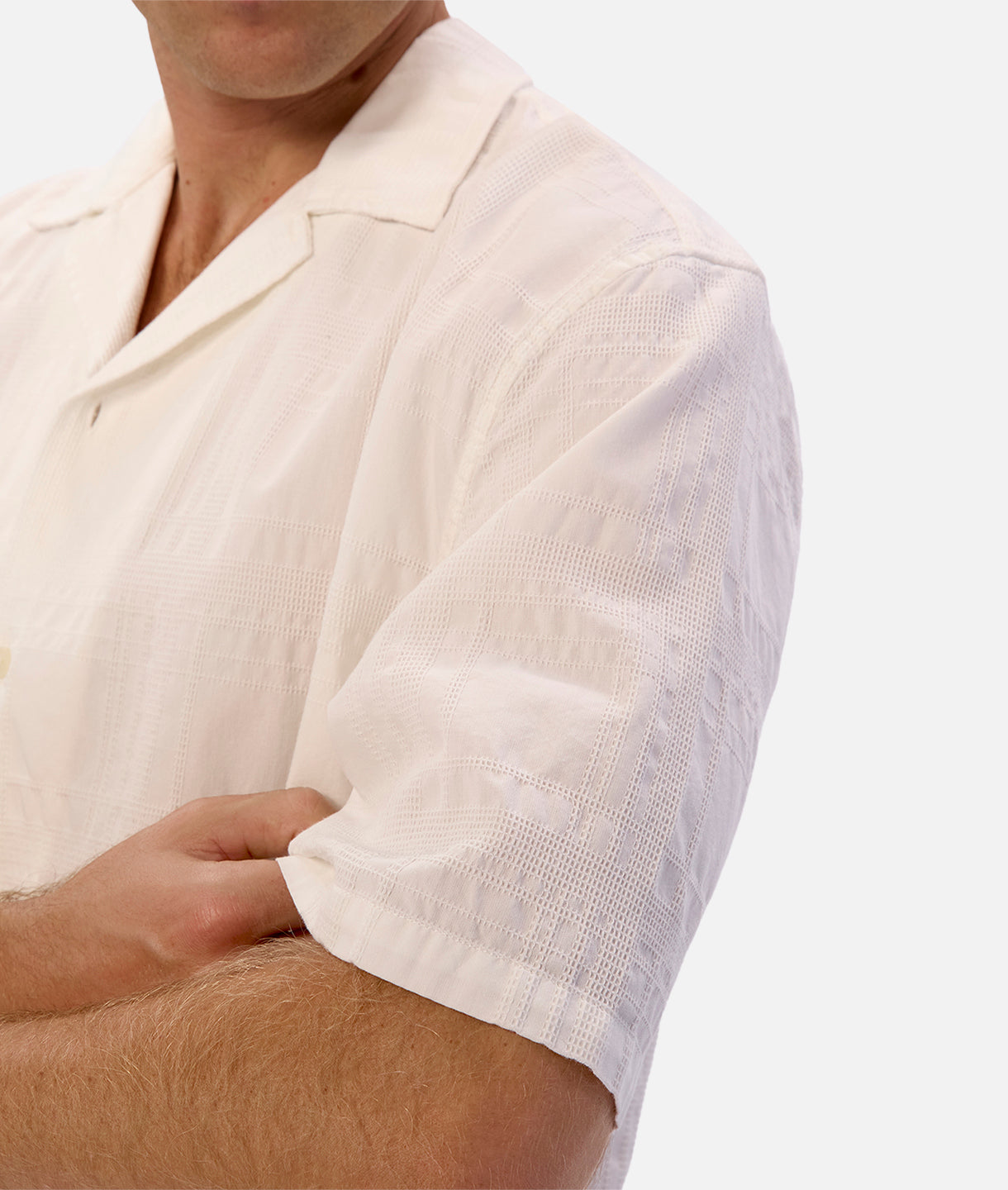 The Dixon S/s Shirt - Off White