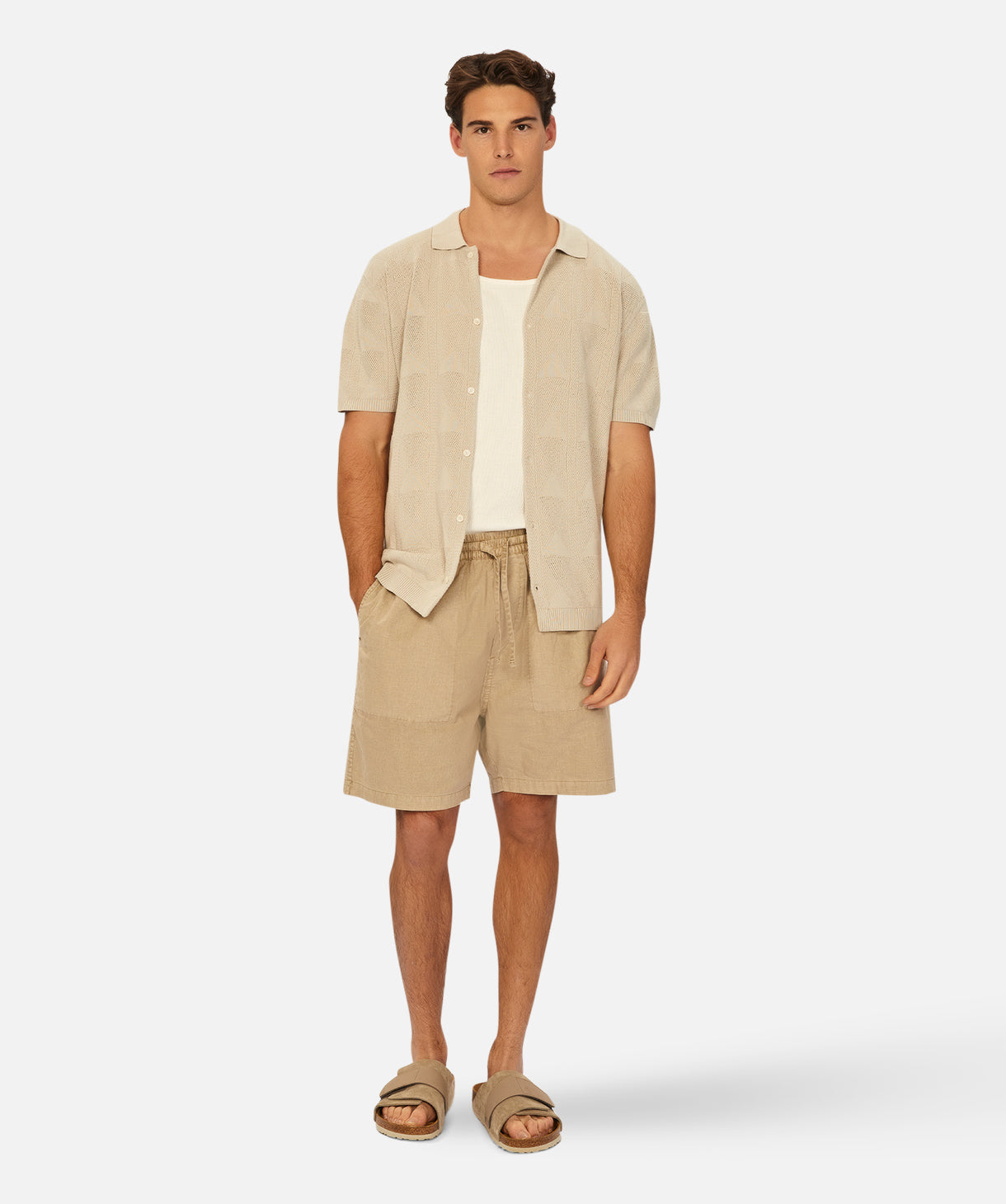 The Ermont Short Sleeve Shirt - Grain