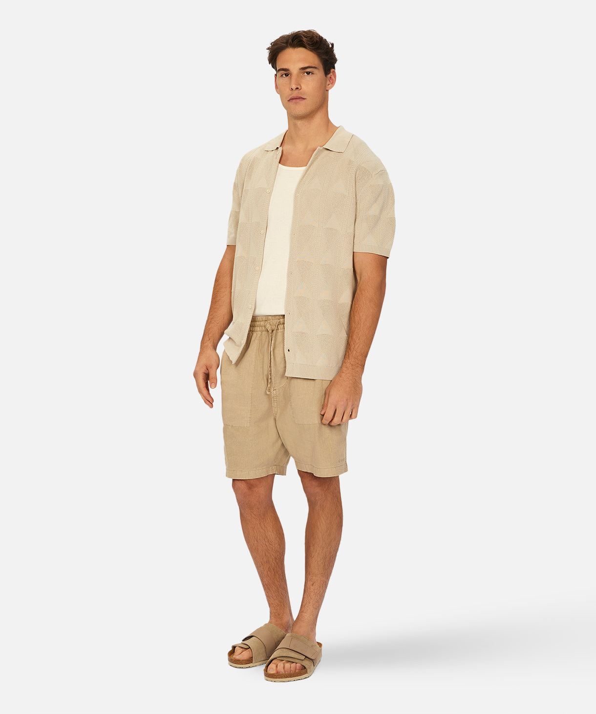 The Ermont Short Sleeve Shirt - Grain