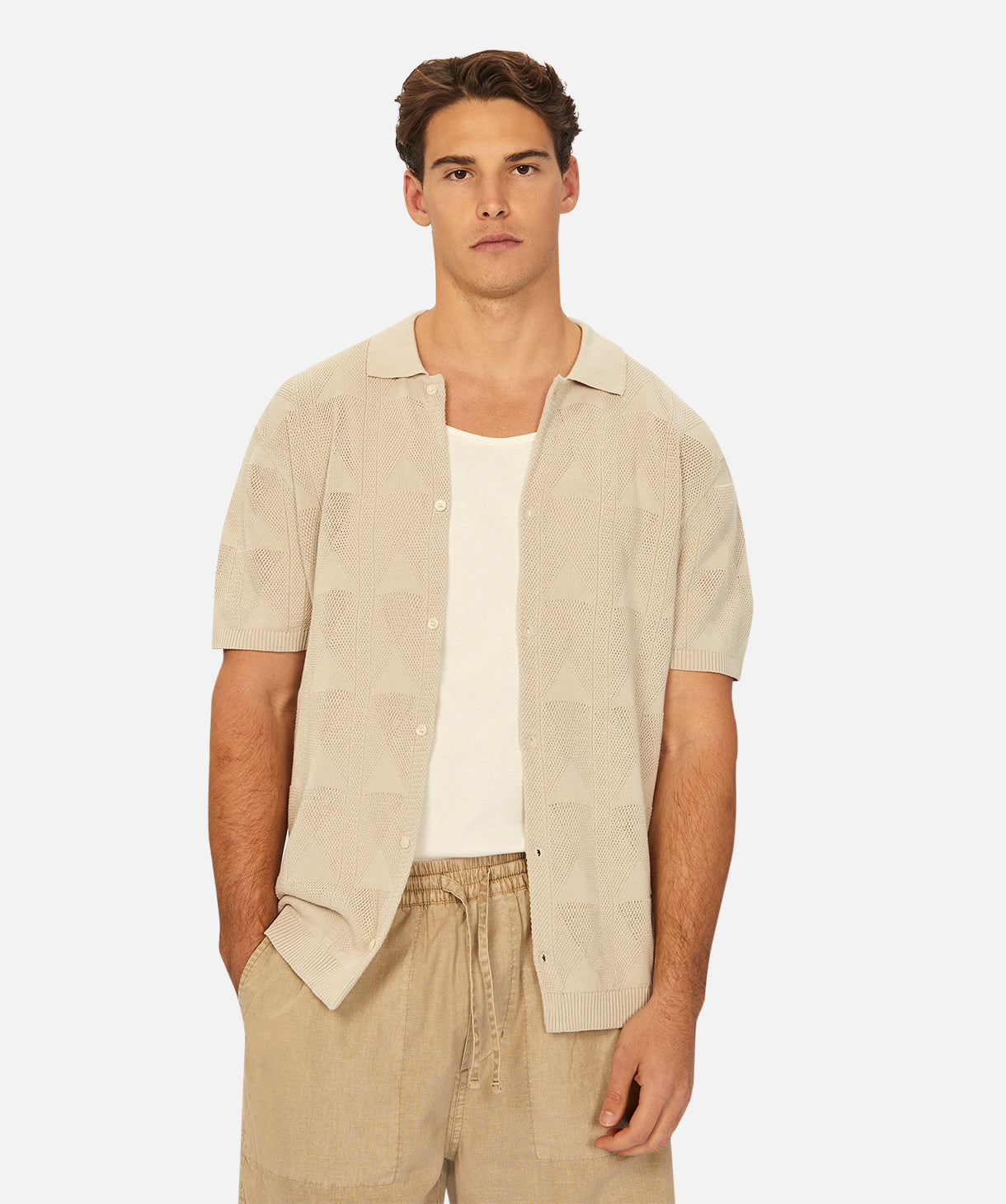 The Ermont Short Sleeve Shirt - Grain