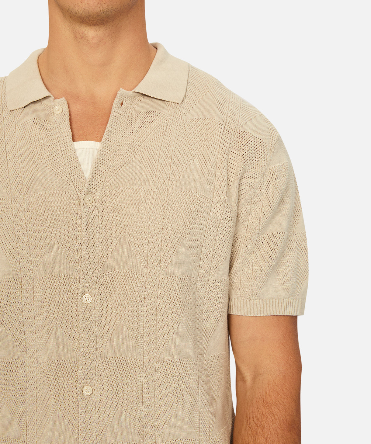 The Ermont Short Sleeve Shirt - Grain