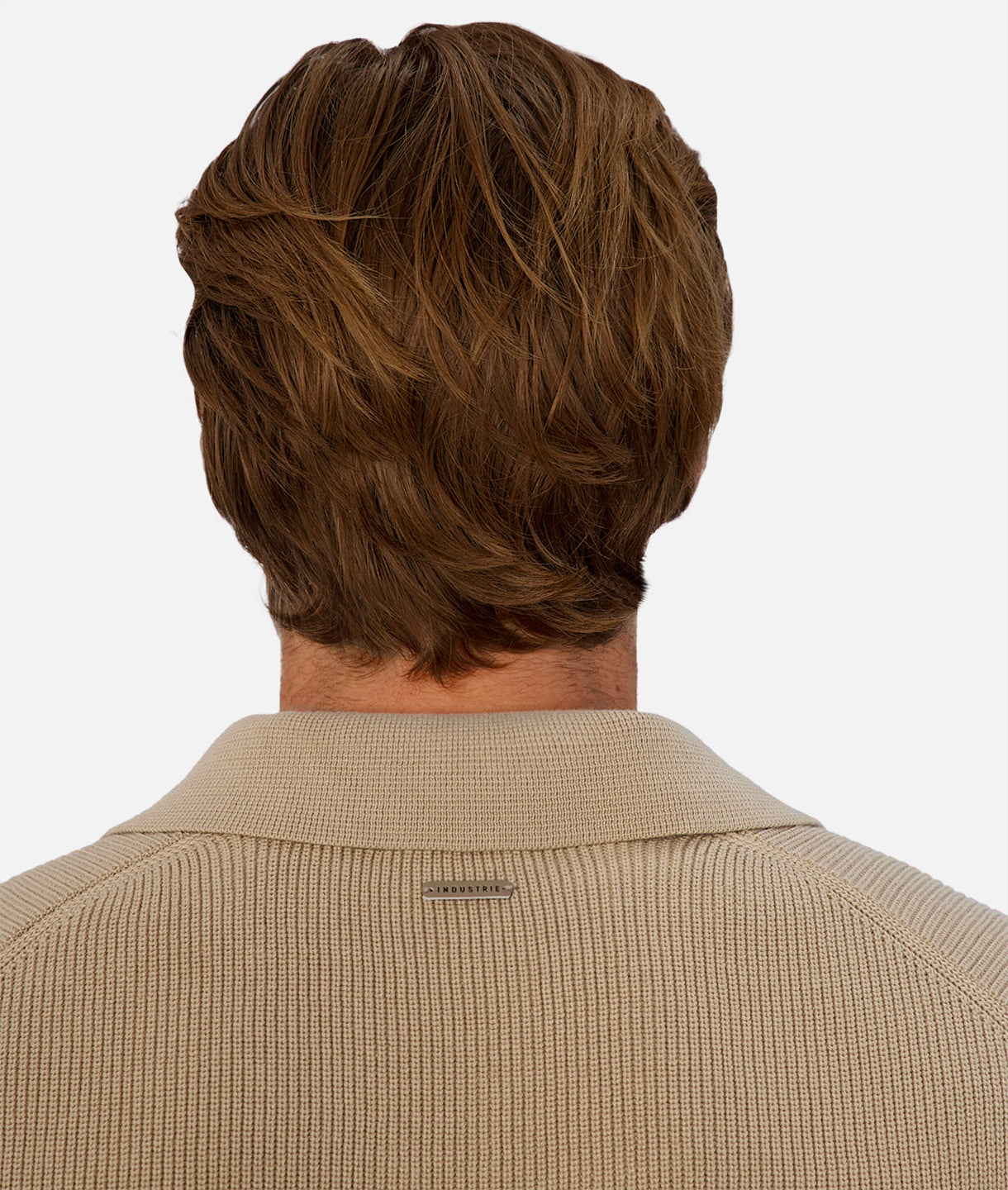 The Hamilton Knitted Polo - Sand Dune