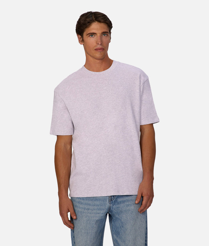 The Henderson Boucle Tee - New Marle Grey