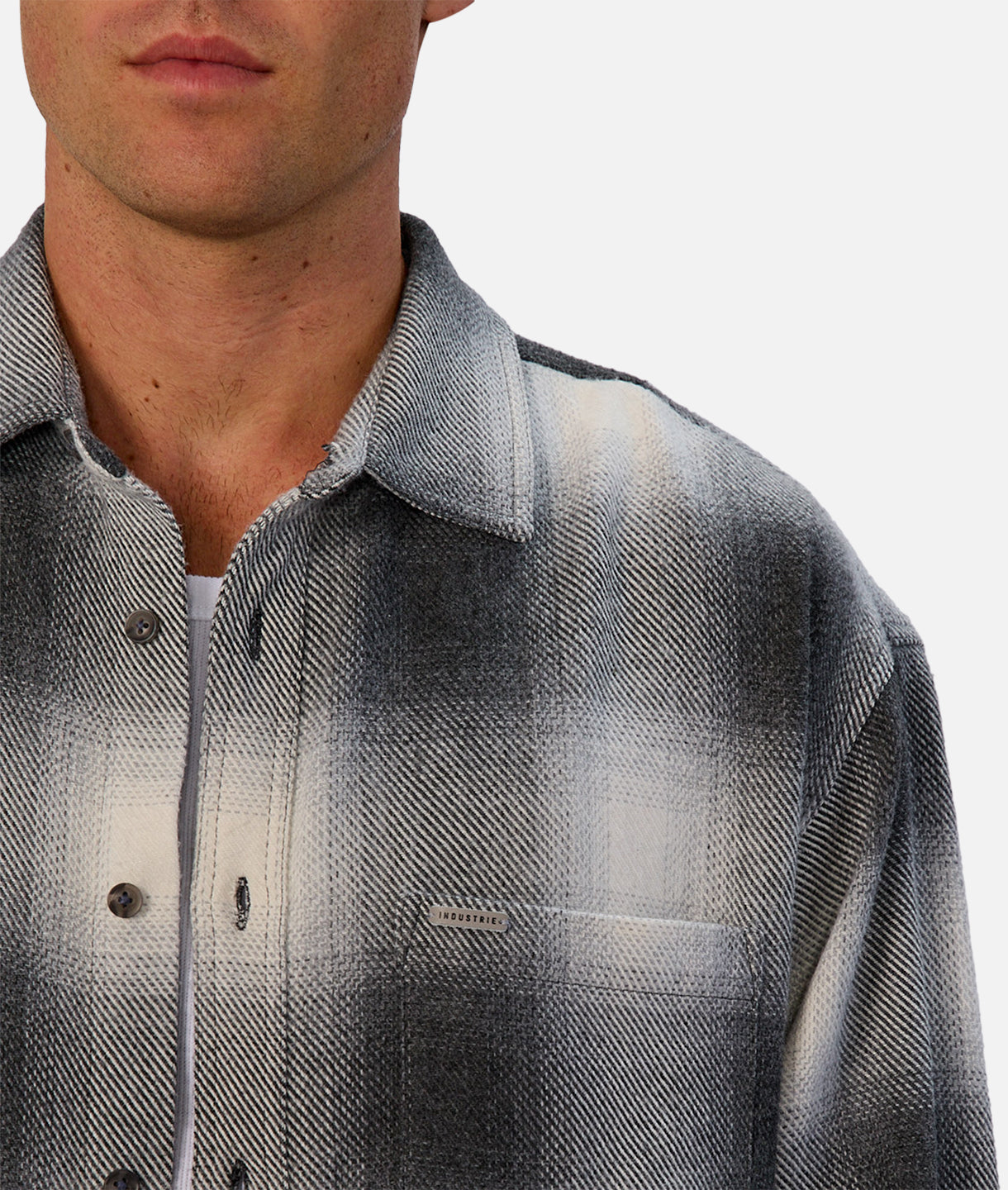 The Highland L/S Shirt - Charcoal