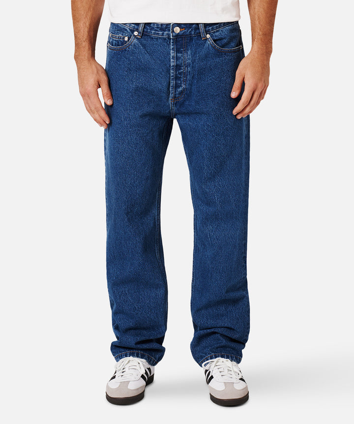 The Semi Slouch Jean - Washed Indigo