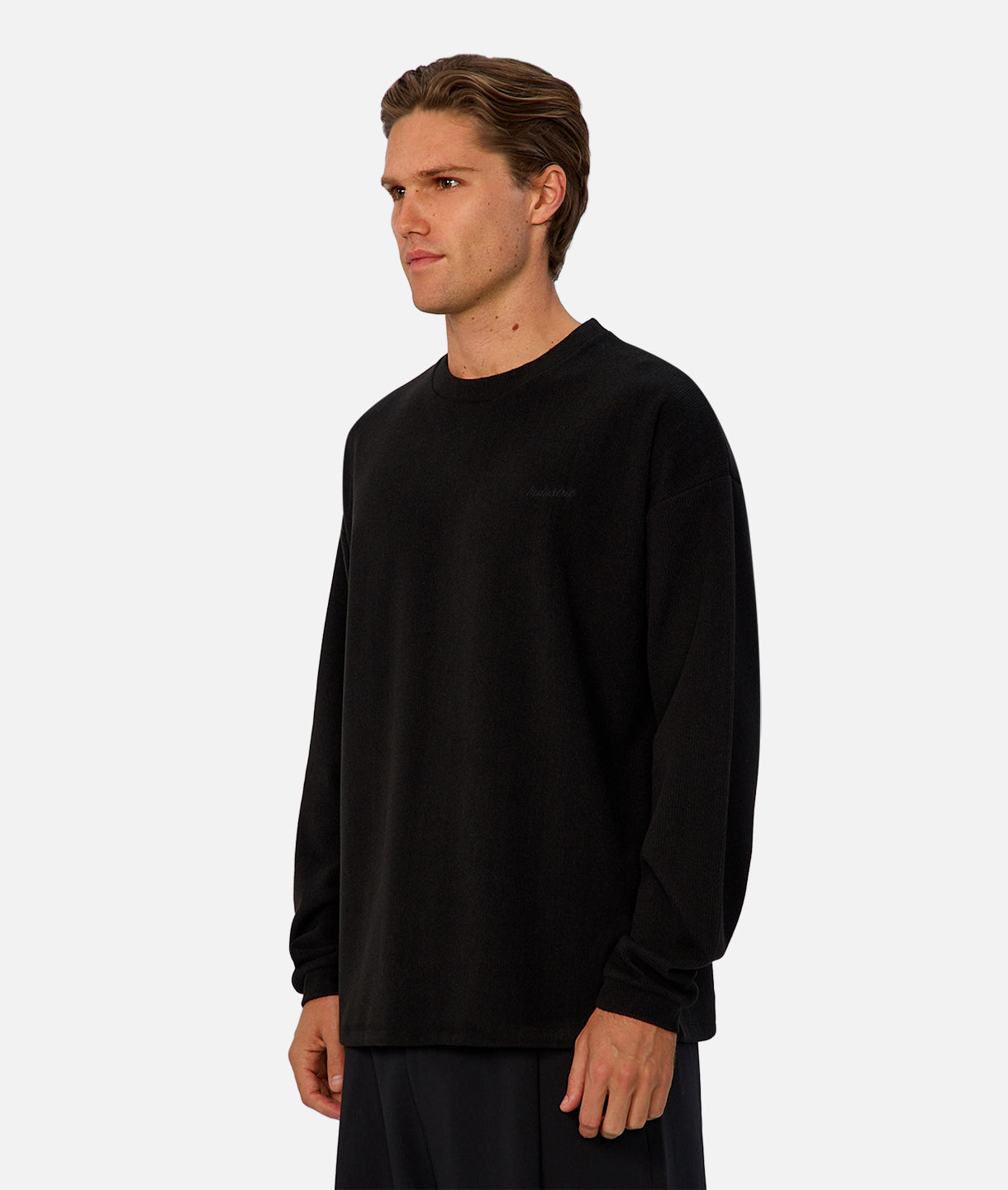 The Irving L/S Tee - Black