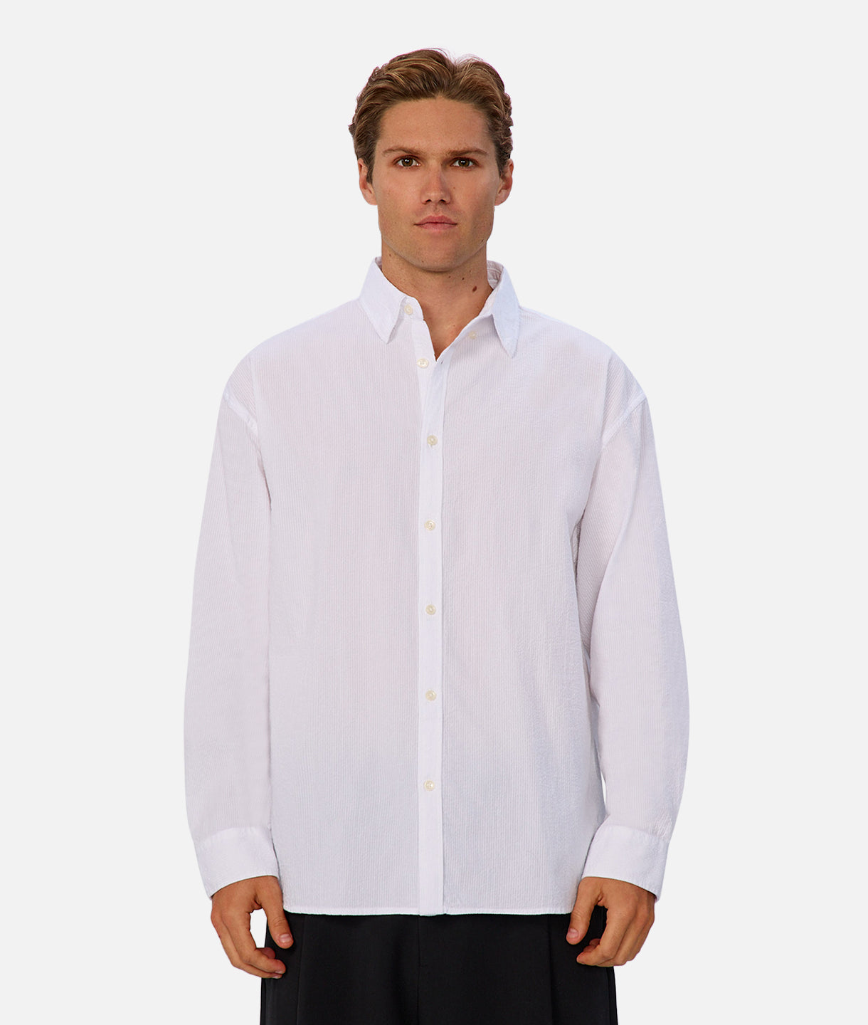 The Knightsbridge L/S Shirt - White