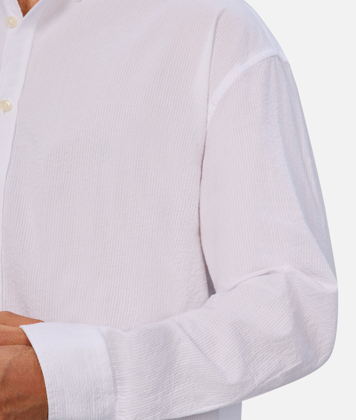 The Knightsbridge L/S Shirt - White