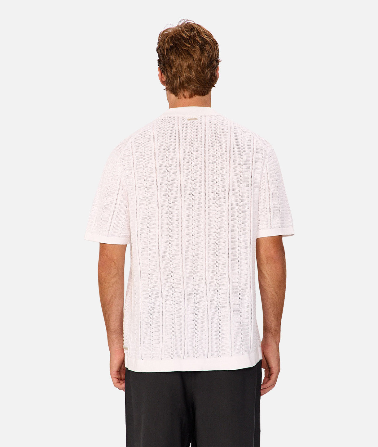 The Montpellier Short Sleeve Shirt - Off White