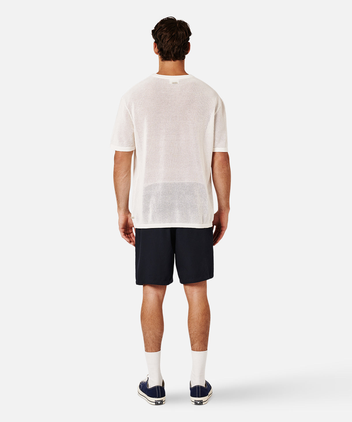 The Nanterre Knitted Tee - Chalk