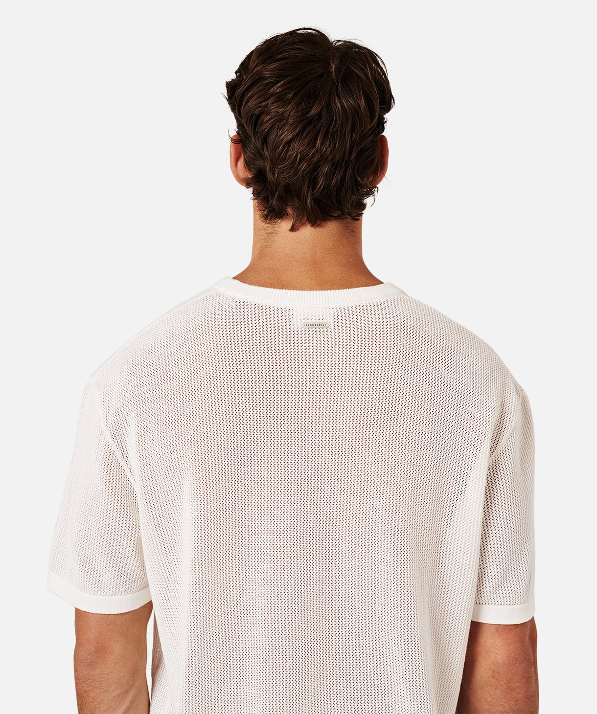 The Nanterre Knitted Tee - Chalk