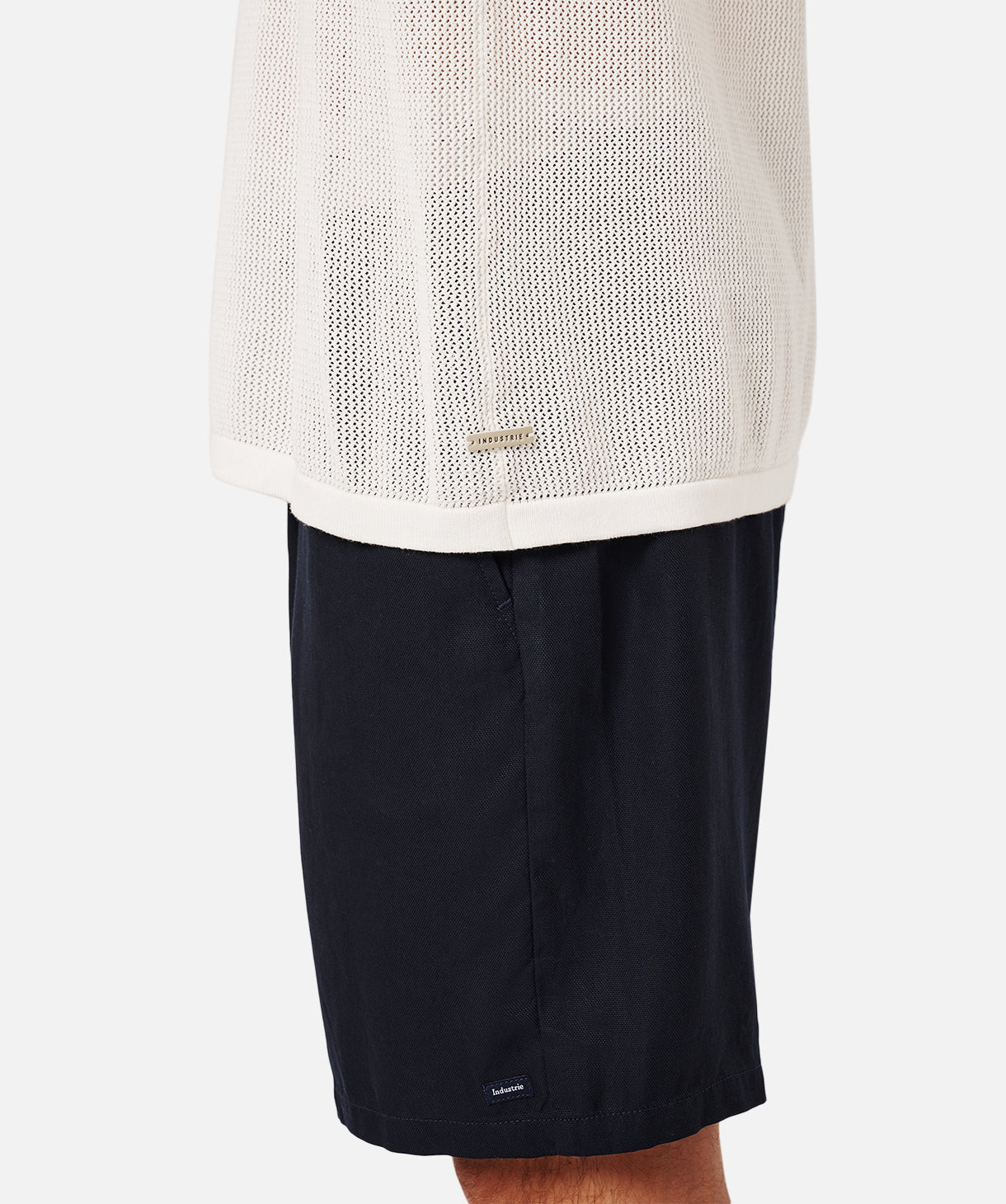The Nanterre Knitted Tee - Chalk