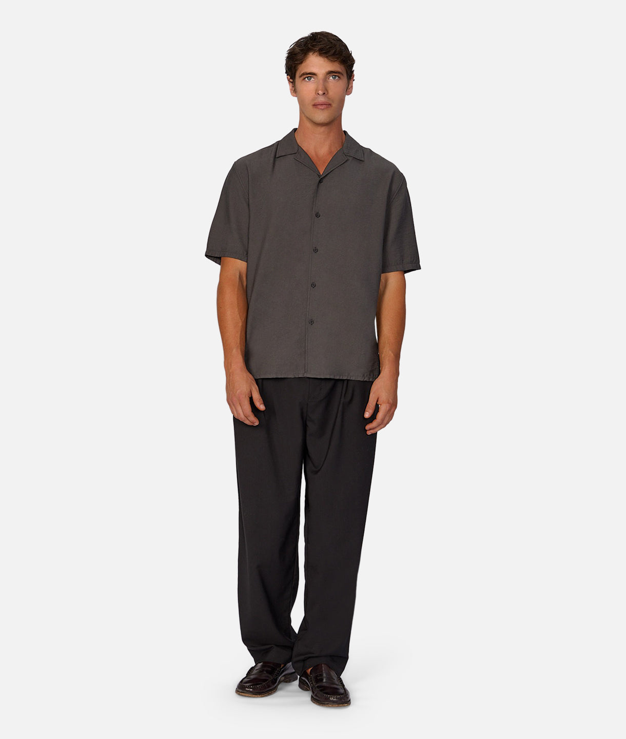 The New Periera S/s Shirt - Onyx