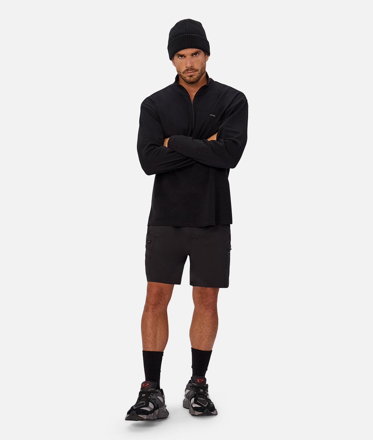 The Siege Tech Combat Short   - Black