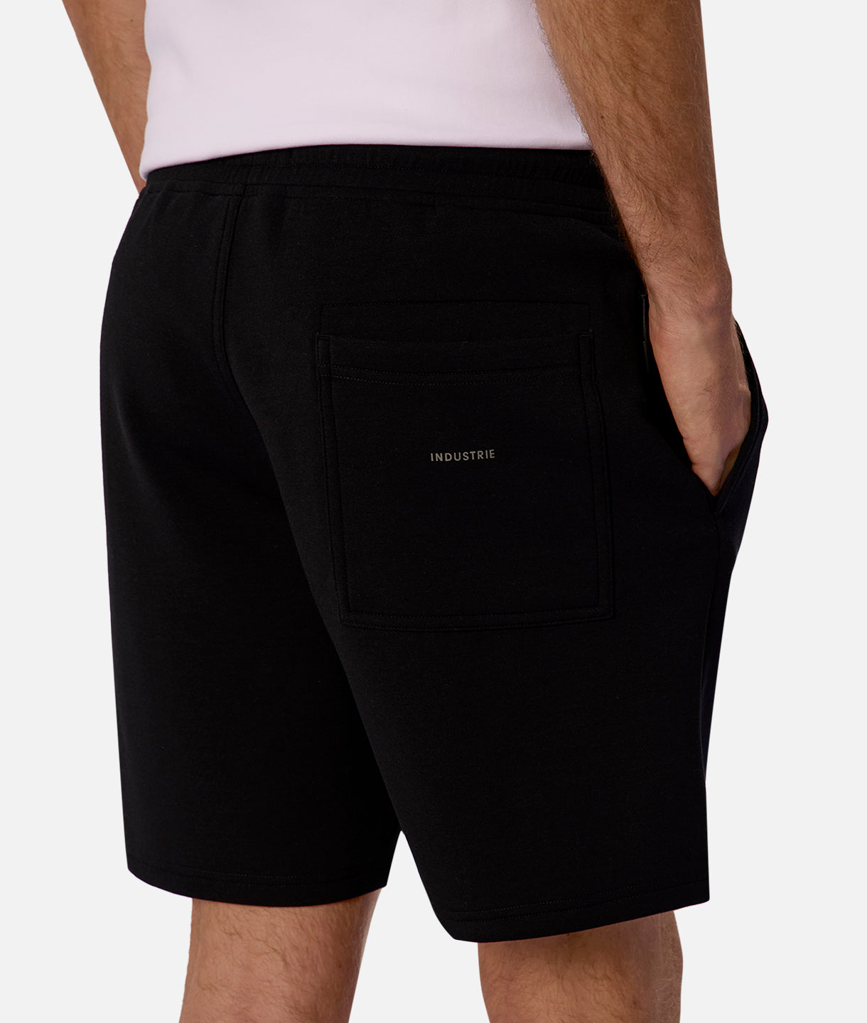 The Tech Track Short - Solid Black
