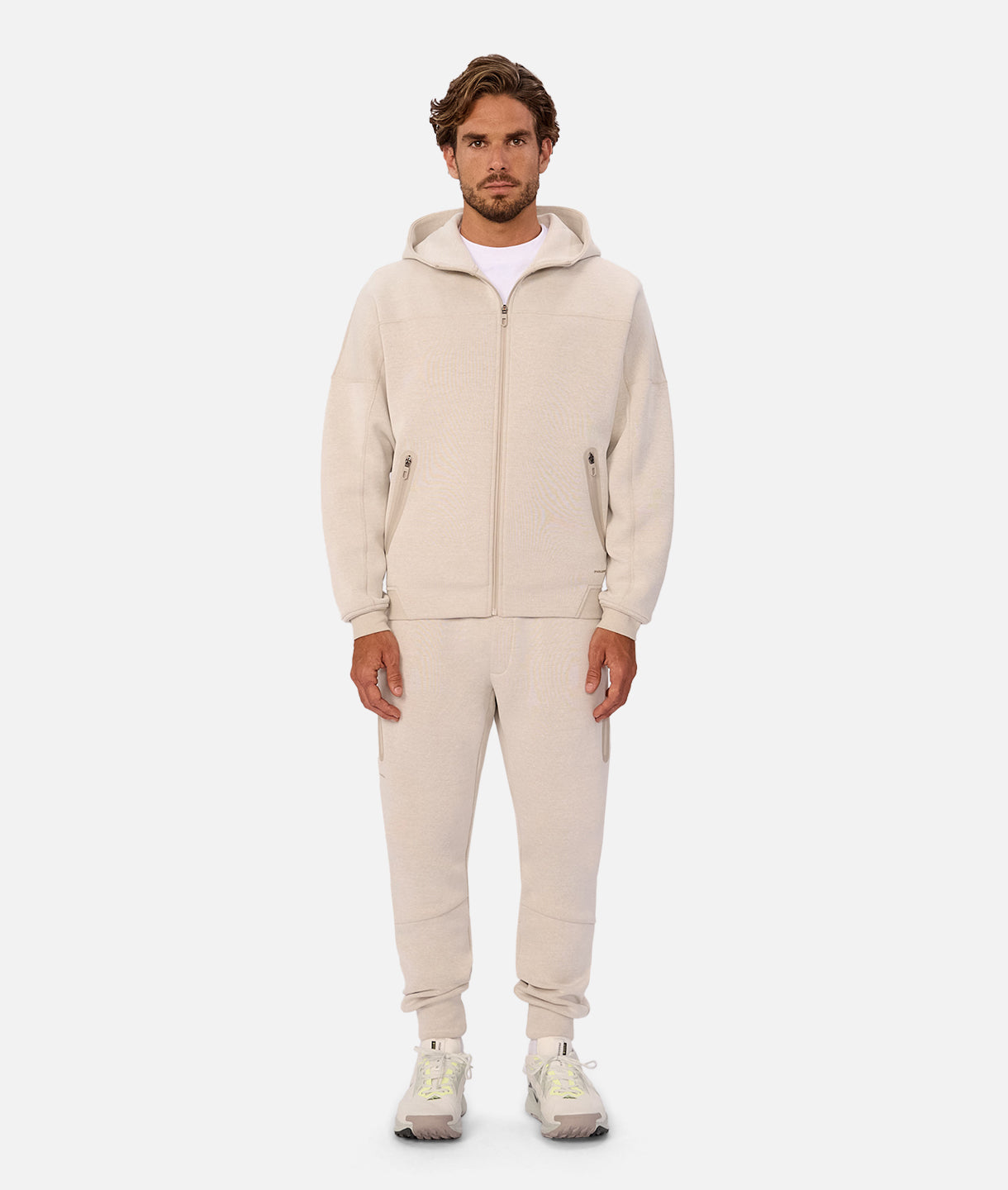 The Washington Track Pant - Stone Heather