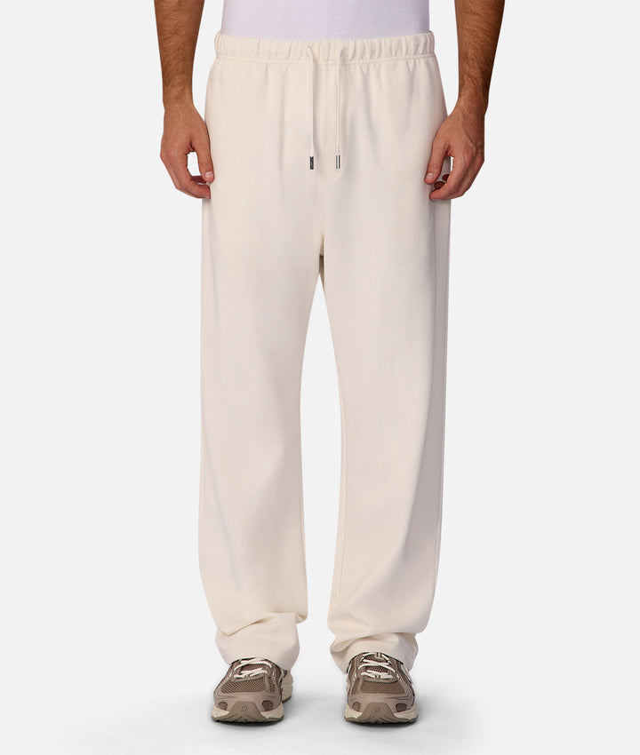 The Astoria Luxe Tech Track Pant - Ecru 26