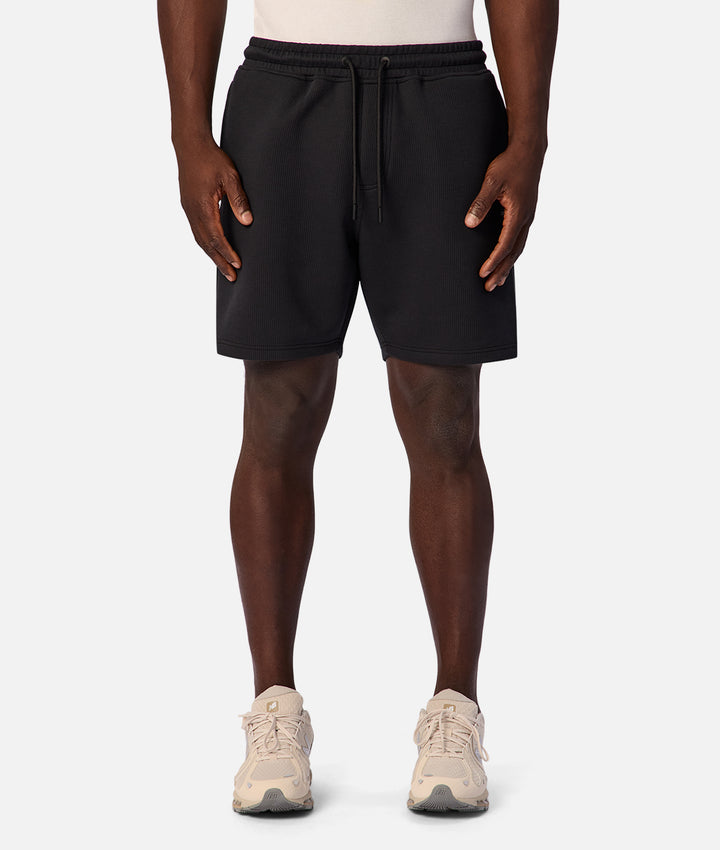 The Tech Manhattan Track Short - Solid Black