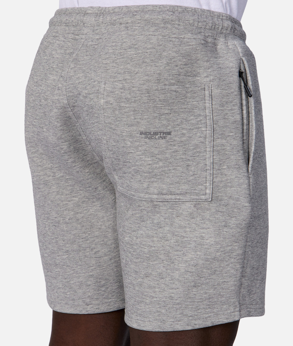 The Tech Track Short - Tech Marle Grey