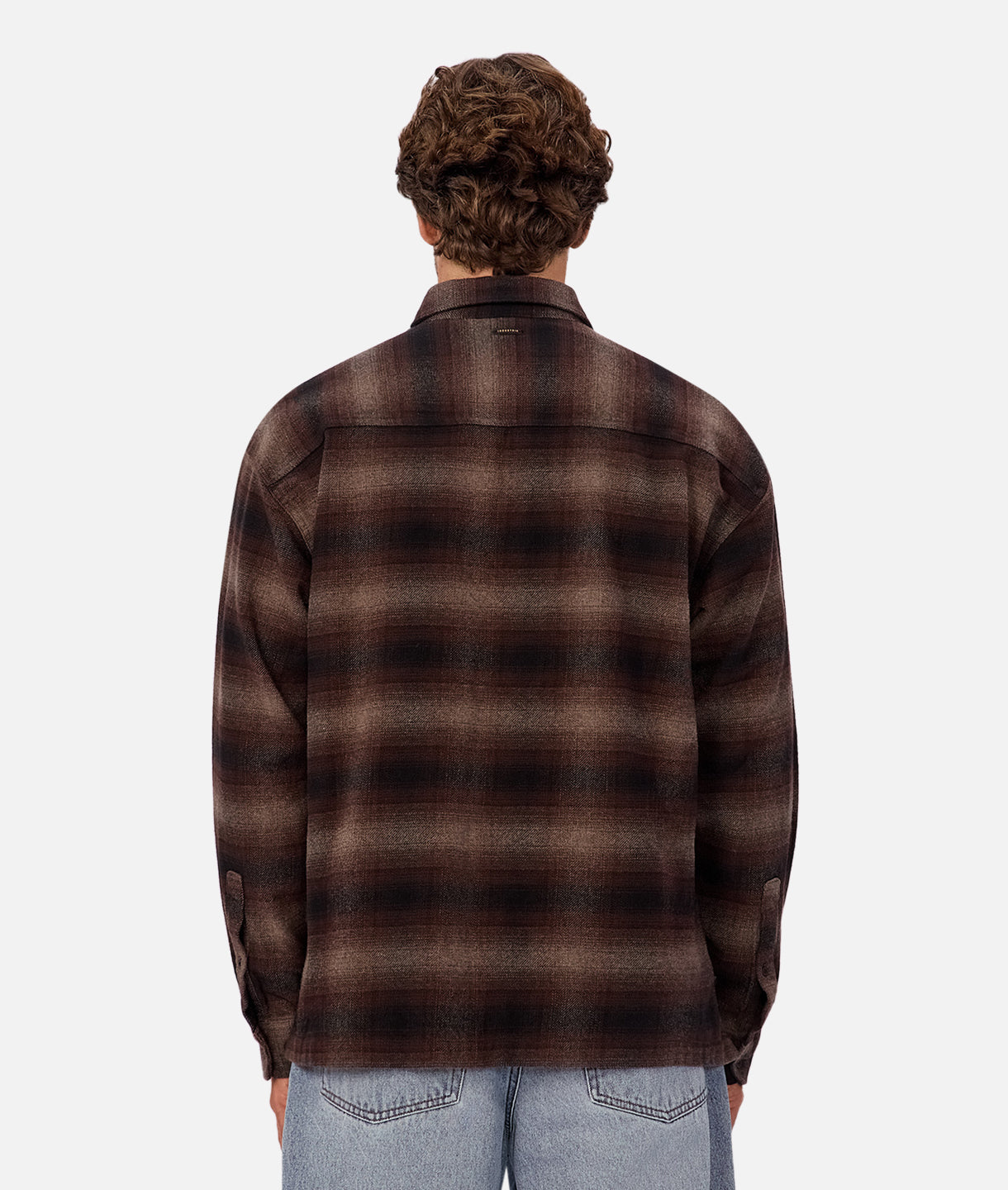 The Bellevue L/S Shirt - Brown Black