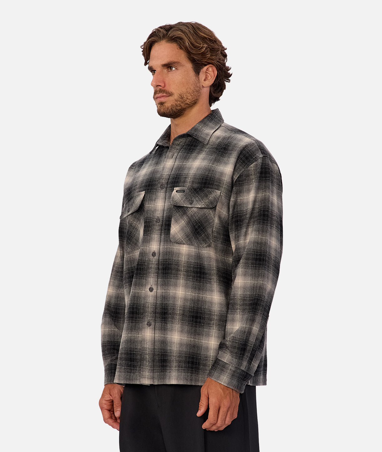 The Alhambra L/S Shirt - Olive Combo