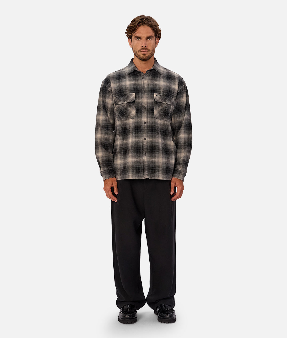 The Alhambra L/S Shirt - Olive Combo