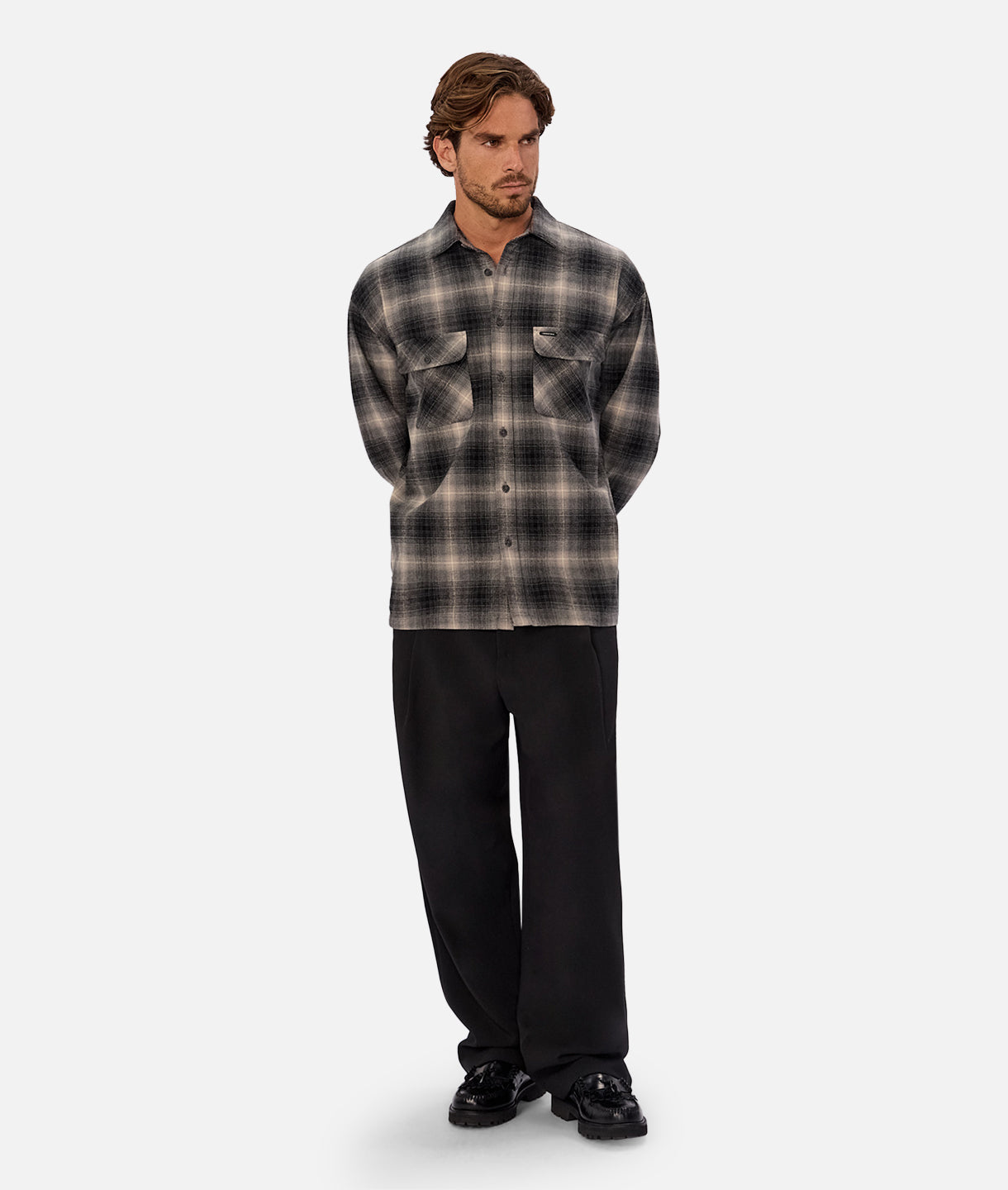 The Alhambra L/S Shirt - Olive Combo