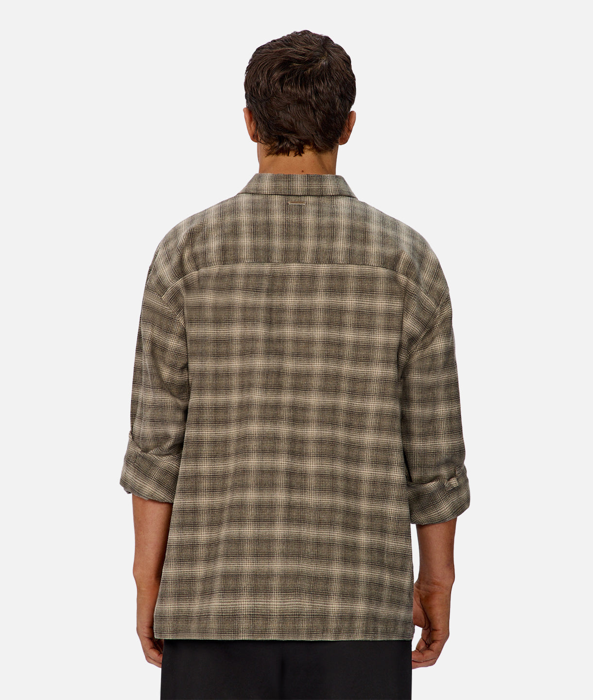 The Cleveland L/S Shirt - Olive Combo