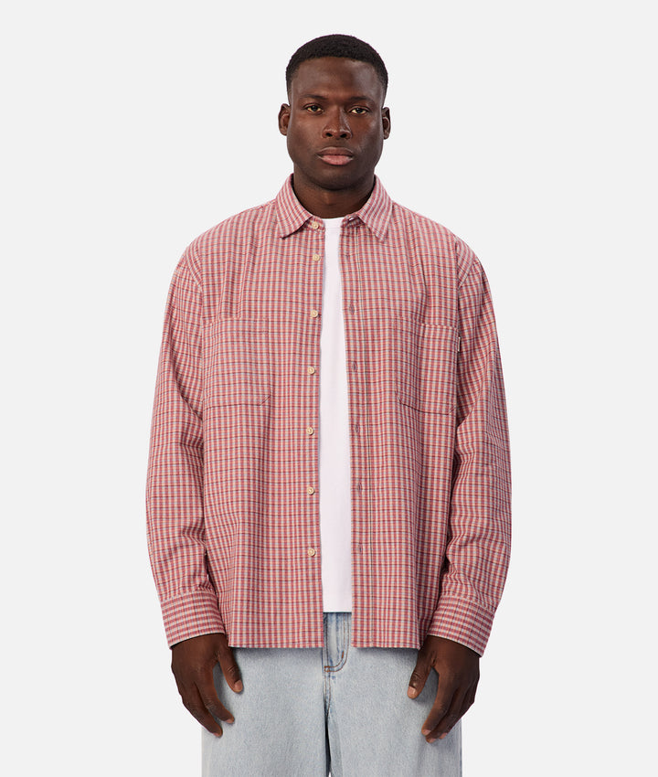 The Pico Long Sleeve Shirt - Cherry Multi