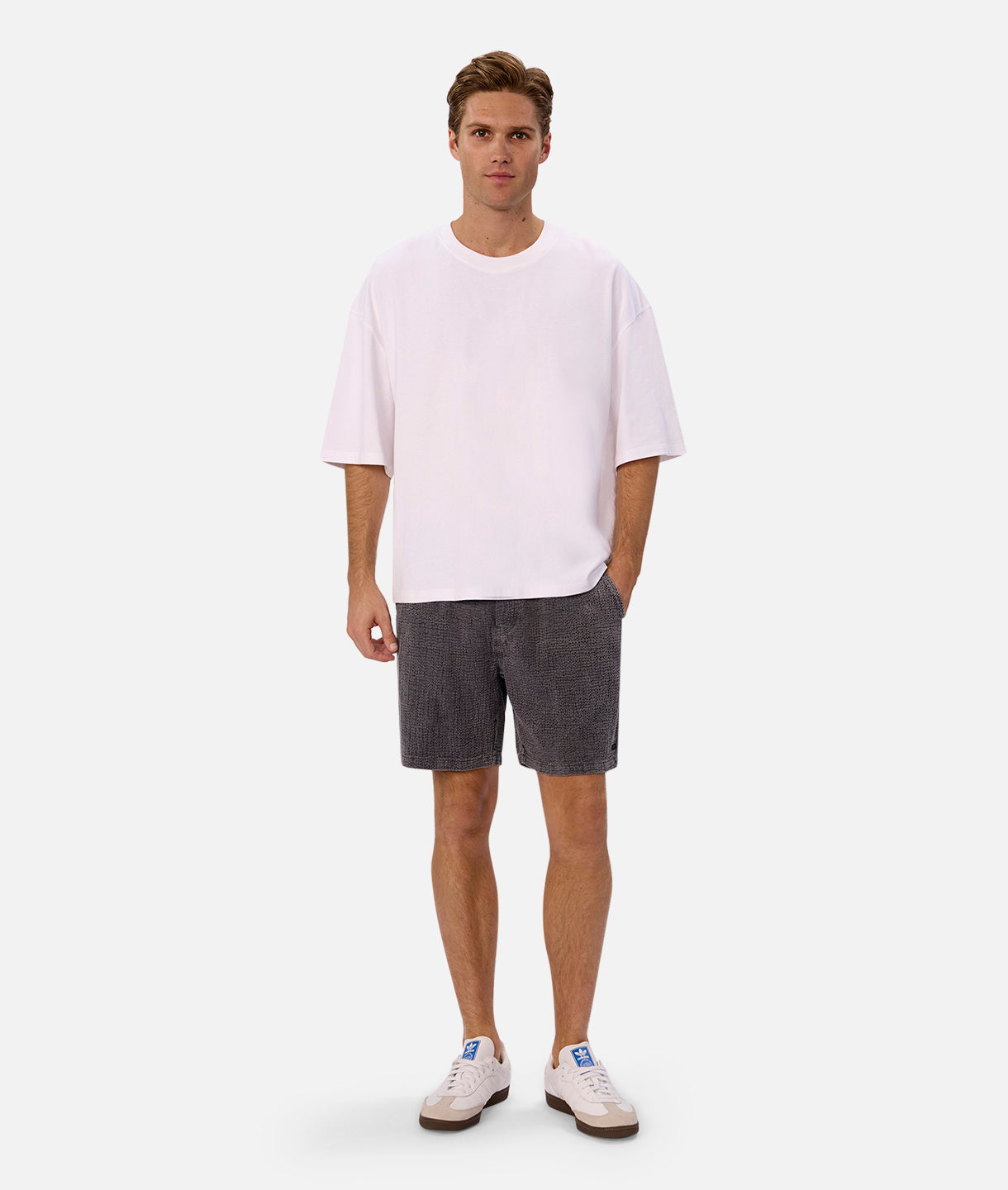 The Canyon Drawcord Short - Washed Charcoal