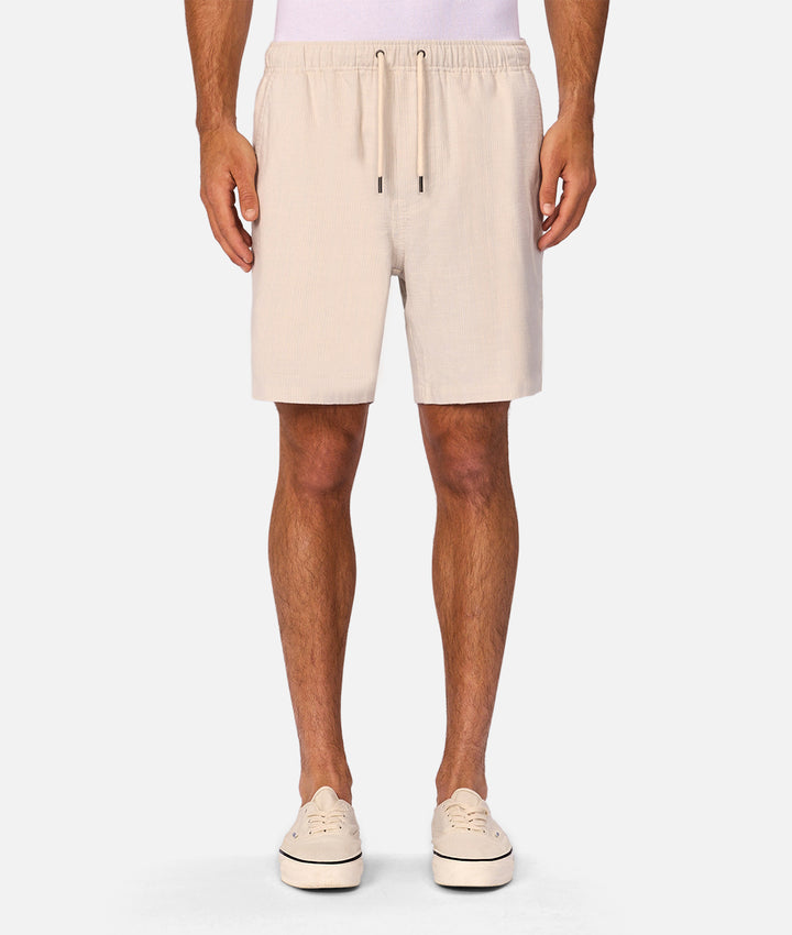 The Antonio Short - Silver Blue/White