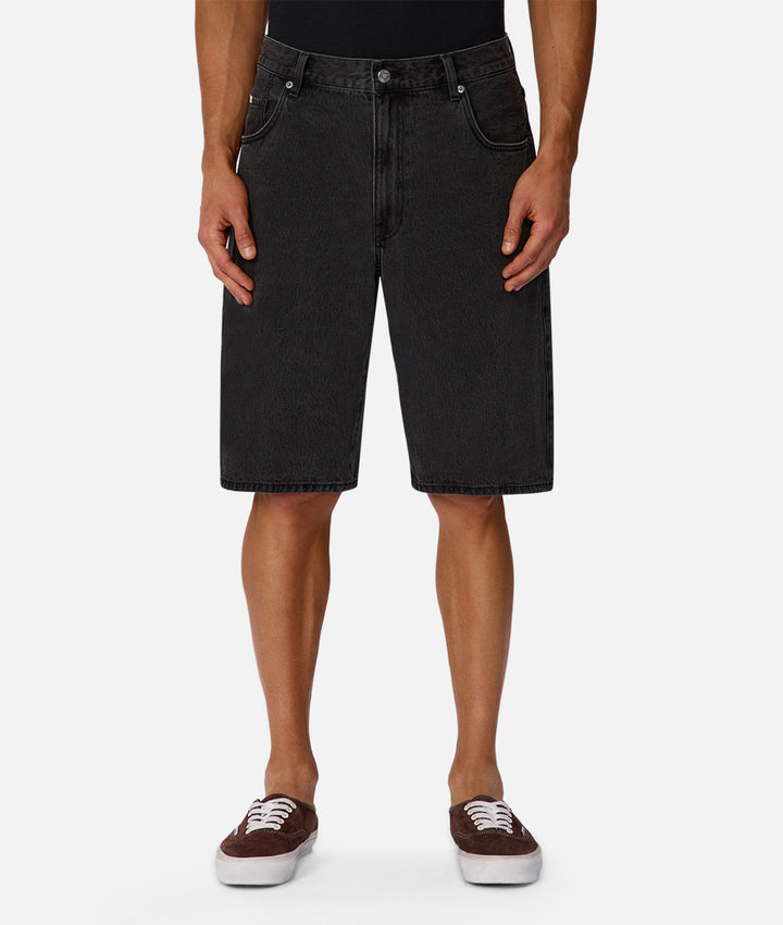 The Carolina Denim Short - Vintage Black