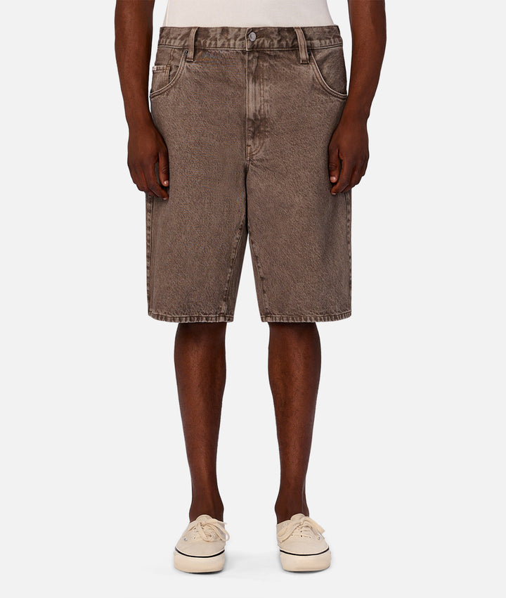 The Carolina Denim Short - Vintage Brown