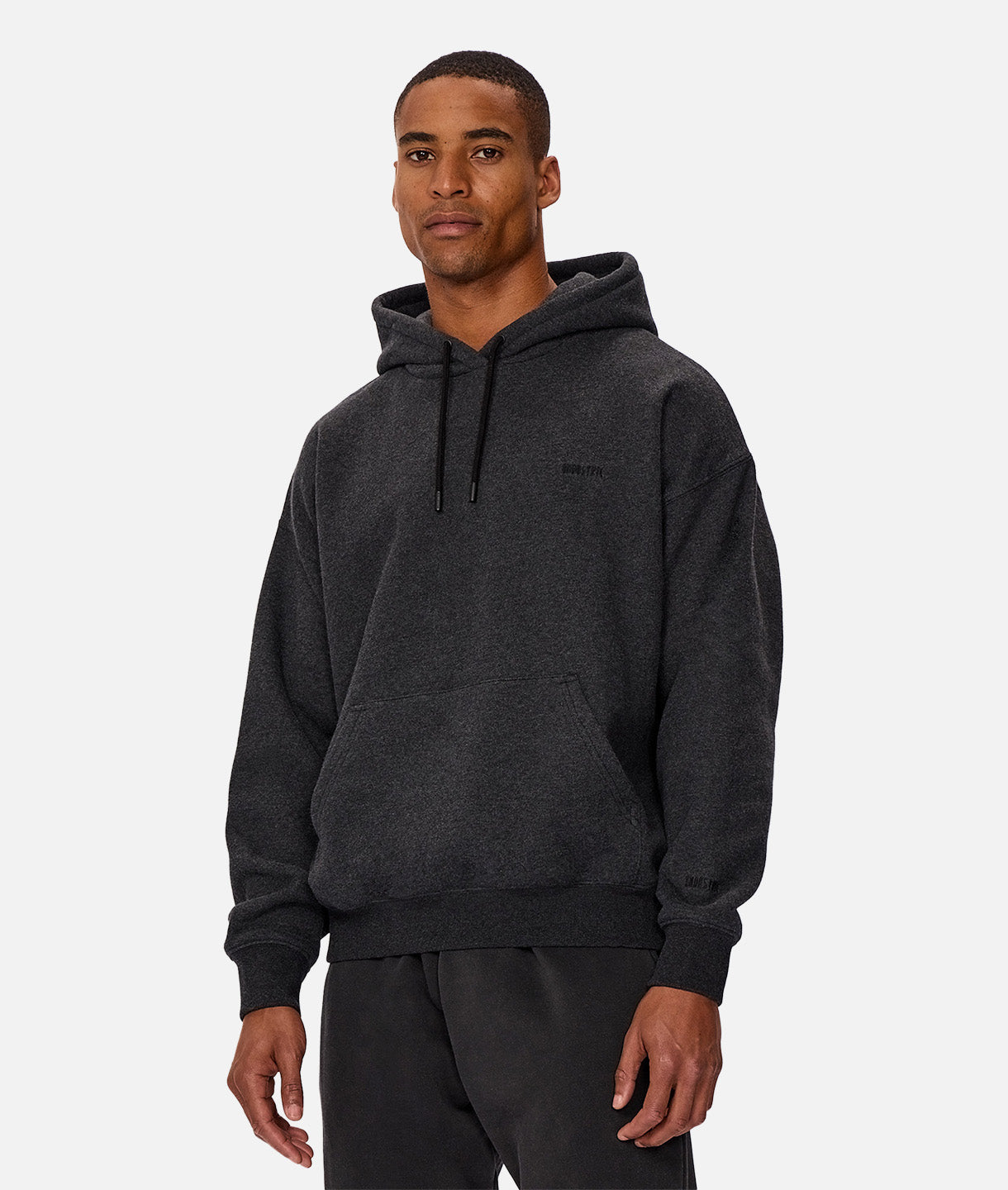 The Del Sur Marle Hoodie - Charcoal Marle