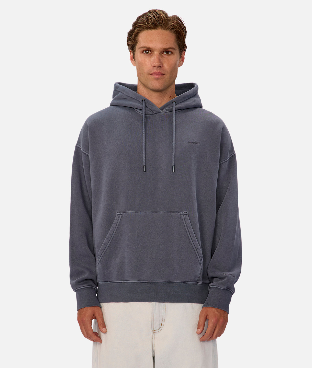 The New Del Sur Washed Hoodie - Washed Cadet