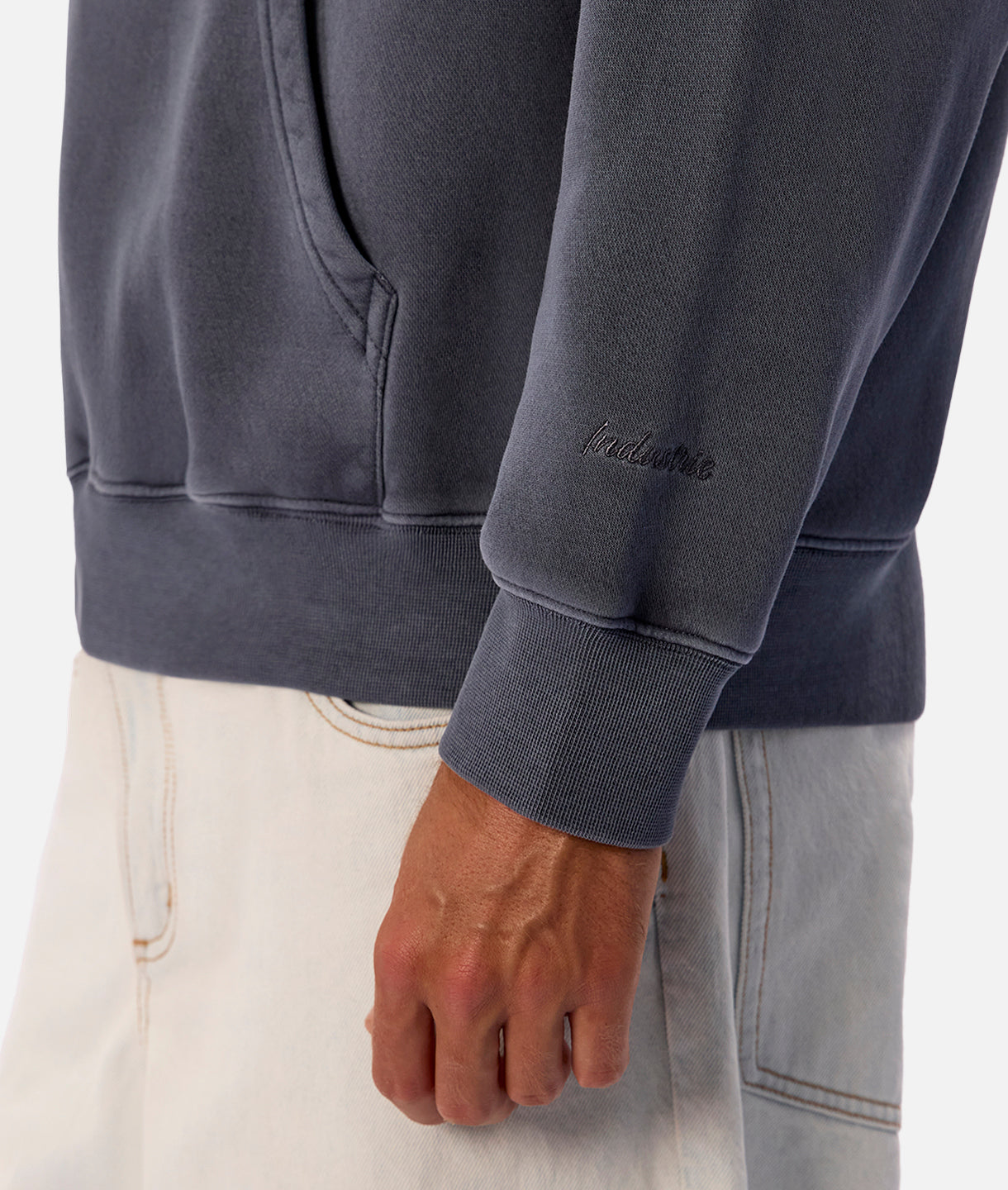 The New Del Sur Washed Hoodie - Washed Cadet