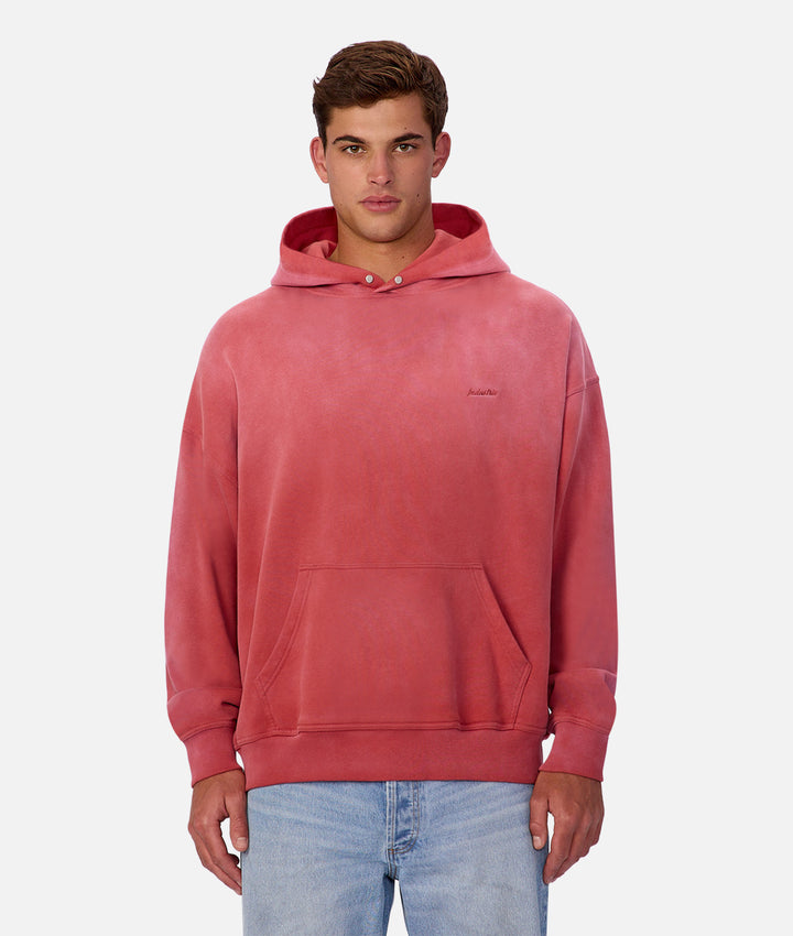 The Sandblast Hoodie - Washed Chilli