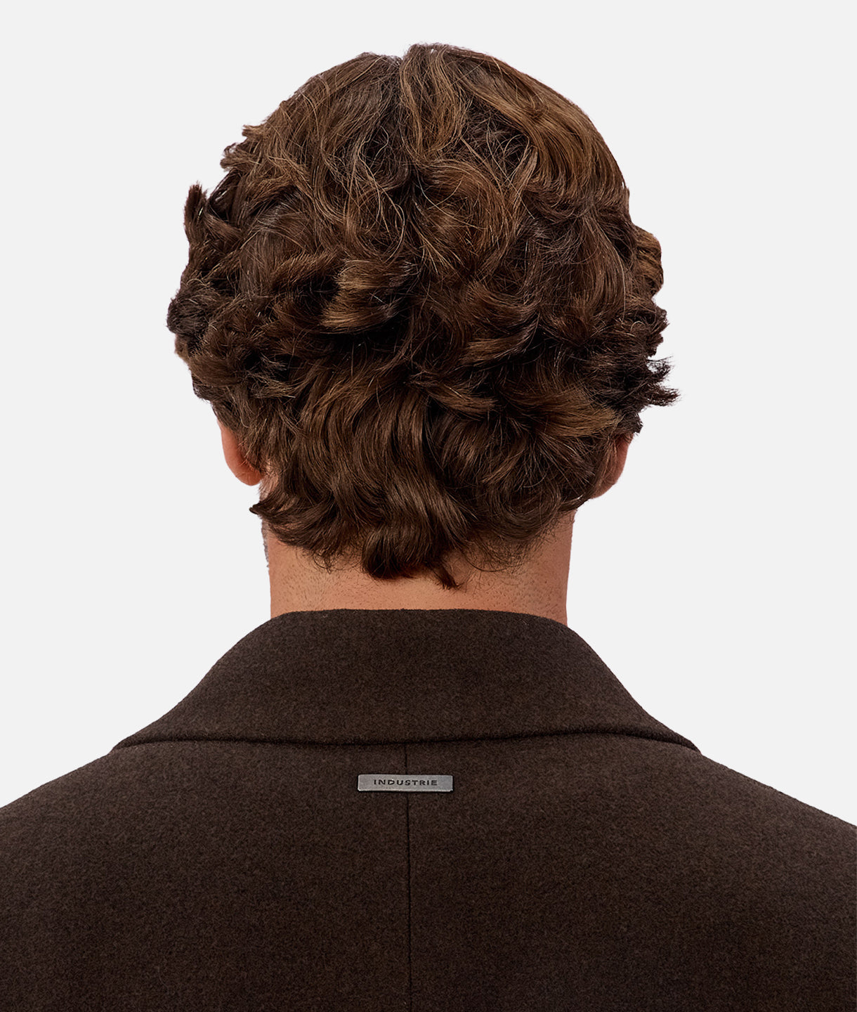 The Wool Blend Jacques Coat - Chocolate