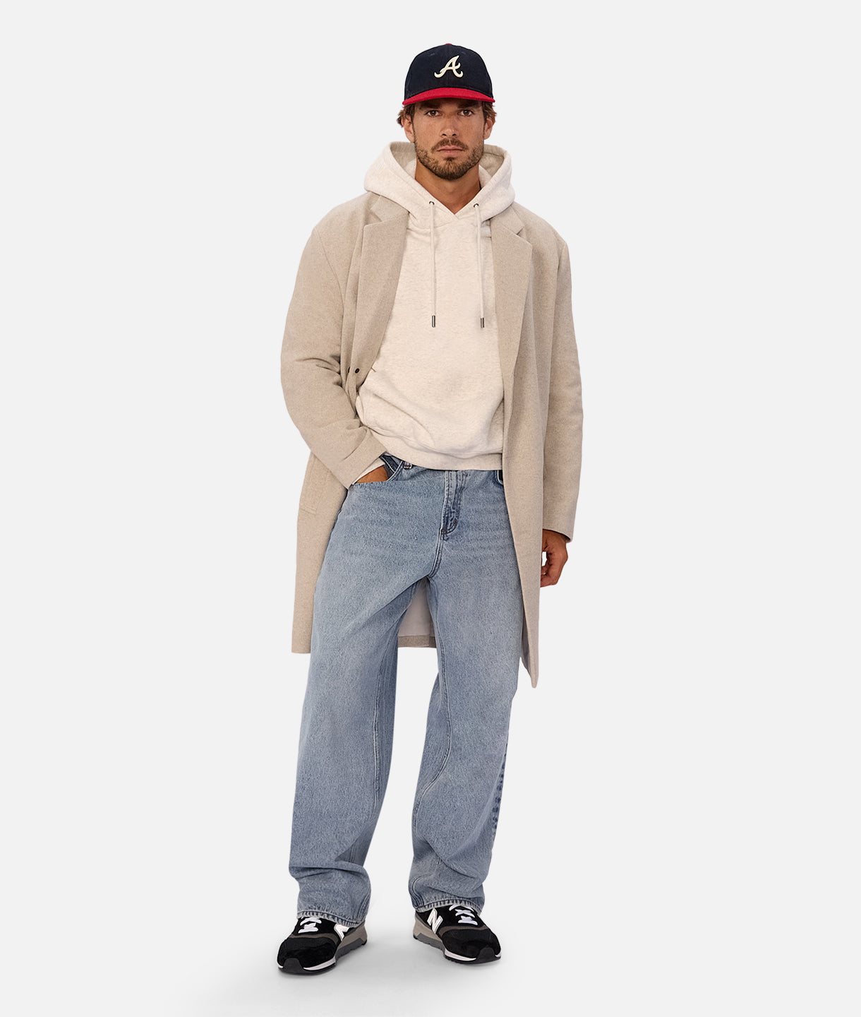 The Wool Blend Jacques Coat - Lucerne