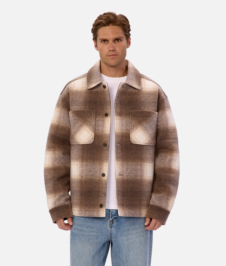 The Davenport Jacket - Stone Brown